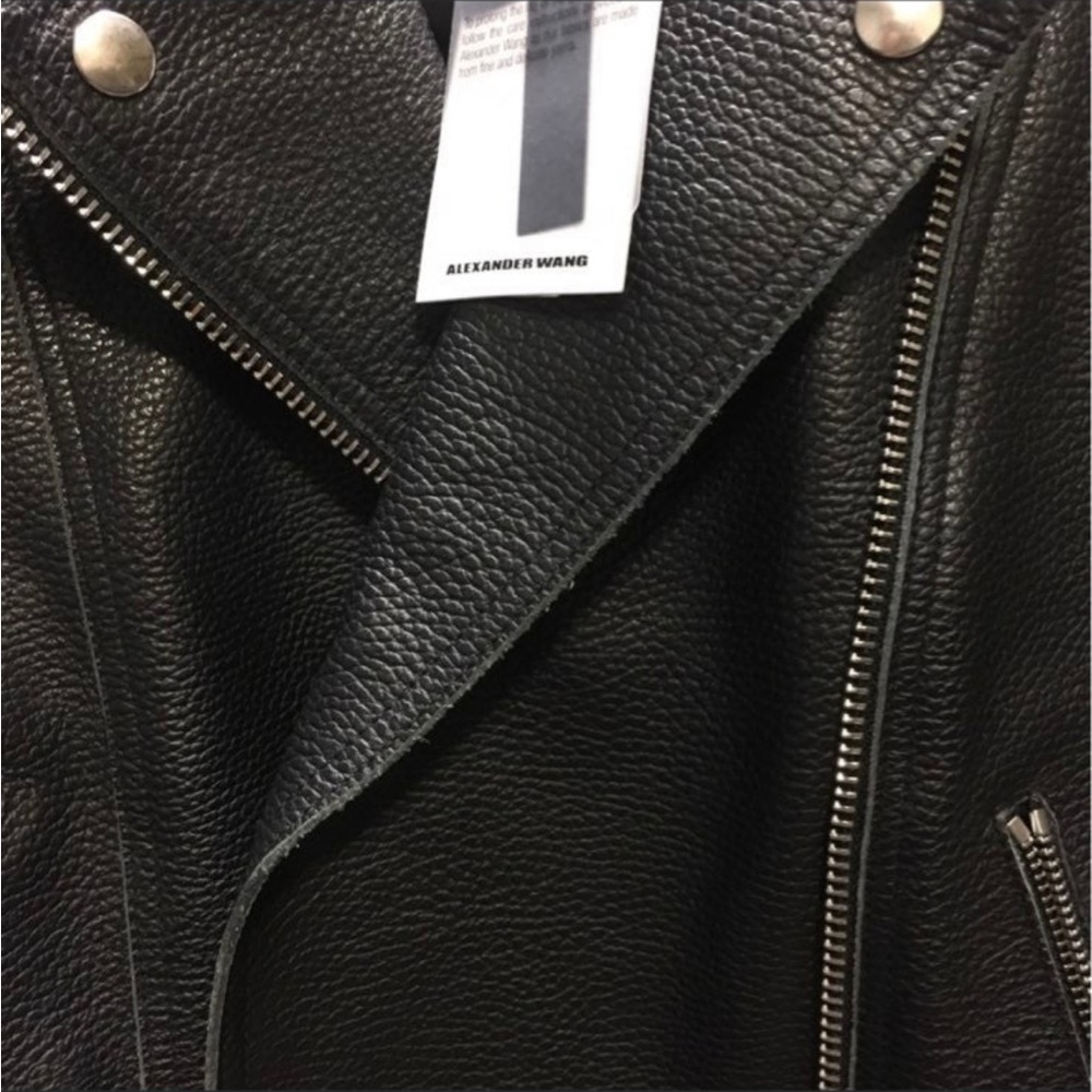 ✨ALEXANDER WANG✨Leather Jacket - Picture 6 of 9